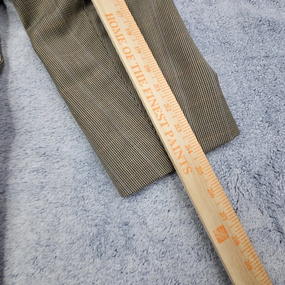 Vintage Canali Sport Coat Mens 44L Glen Plaid Blazer Wool Made in Italy Jacket